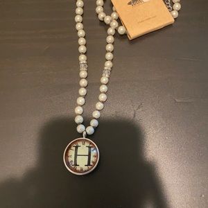 “H” Initial necklace.